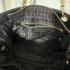 Karl Lagerfeld Black Tote